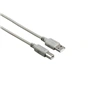 Hama USB 2.0 kabel typ A-B, 1,5 m, nebalený