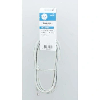 Hama síťový kabel Cat5e U/UTP RJ45 1,5 m, nebalený