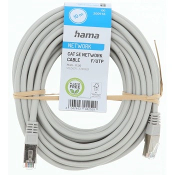 Hama síťový kabel Cat5e F/UTP RJ45 10 m, stíněný, nebalený