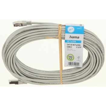 Hama síťový kabel Cat5e F/UTP RJ45 20 m, stíněný, nebalený