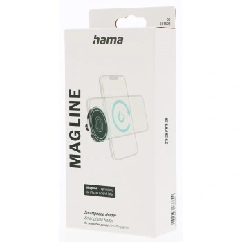 Hama MagLock, magnetický držák telefonu na větrací mřížku ve vozidle, kompatibilní s MagSafe
