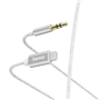 Hama MFI audio adaptérový kabel Lightining na jack 3,5 mm pro Apple, 1 m, aktivní, alu