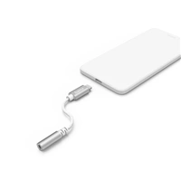 Hama MFi audio adaptr Lightning na jack 3,5 mm pro Apple, aktivn, alu