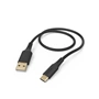 Hama kabel USB-C 2.0 typ A-C 1,5 m Flexible, silikonový, černá
