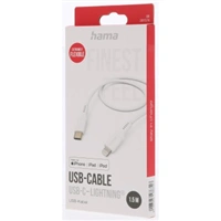 Hama MFi USB-C Lightning kabel pro Apple, 1,5 m Flexible, silikonov, bl