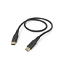 Hama kabel USB-C 2.0 typ C-C 1,5 m Flexible, silikonový, černá