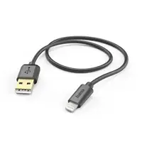 Hama MFi USB kabel pro Apple, USB-A Lightning 1,5 m, černý
