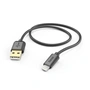 Hama MFi USB kabel pro Apple, USB-A Lightning 1,5 m, černý