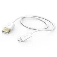Hama MFi USB kabel pro Apple, USB-A Lightning 1,5 m, bílý
