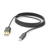 Hama MFi USB kabel pro Apple, USB-A Lightning 3 m, černý
