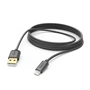 Hama MFi USB kabel pro Apple, USB-A Lightning 3 m, černý