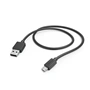 Hama micro USB 2.0 kabel, 1 m, černý