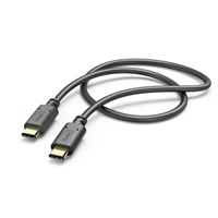 Hama kabel USB-C 2.0 typ C-C 1 m, ern