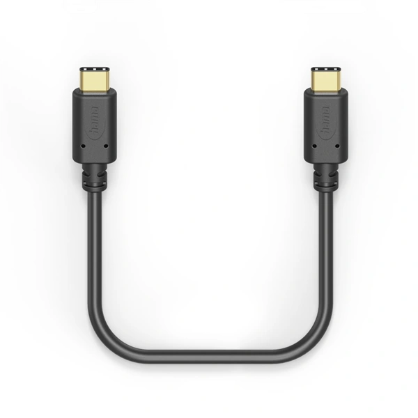 Hama kabel USB-C 2.0 typ C-C 1,5 m, černá