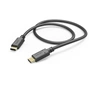 Hama kabel USB-C 2.0 typ C-C 1,5 m, černá