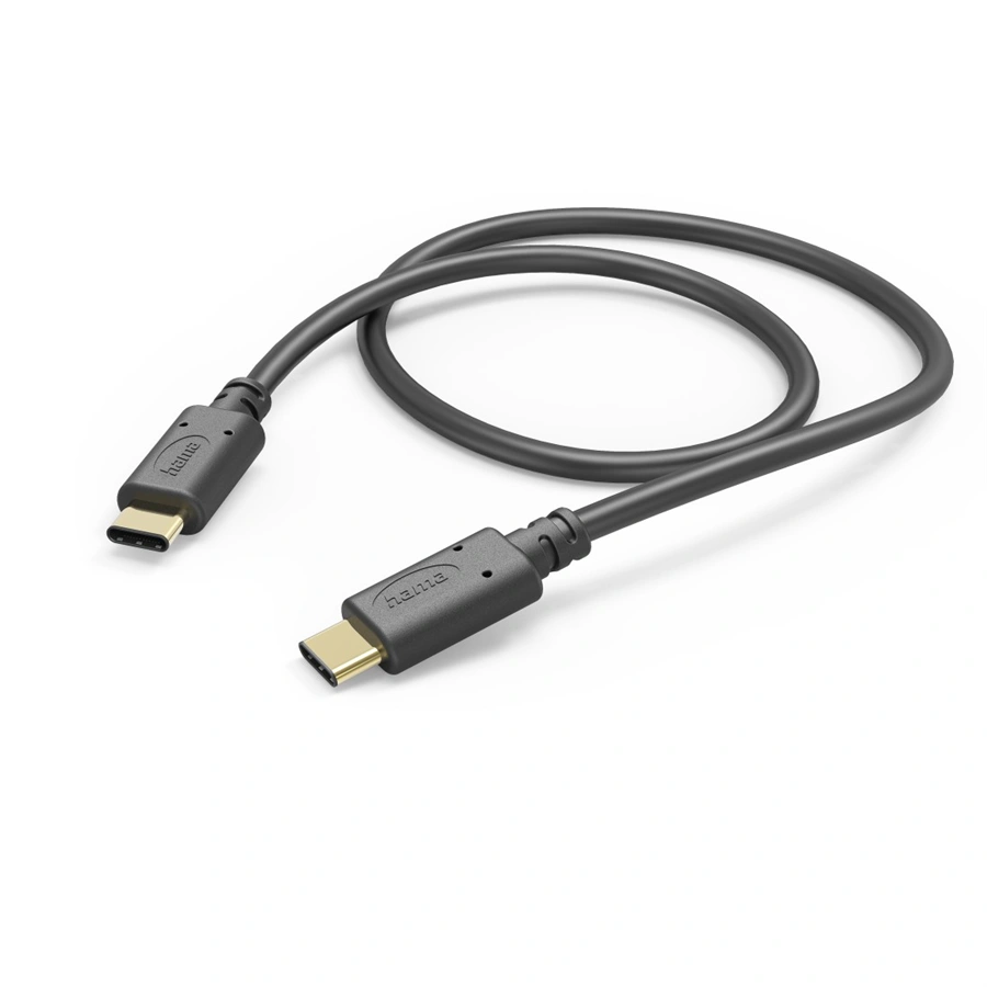 Hama kabel USB-C 2.0 typ C-C 1,5 m, černá