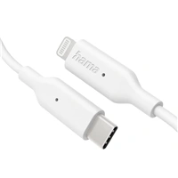 Hama MFi USB-C Lightning kabel pro Apple, 1 m, bl