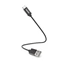 Hama kabel USB-C 2.0 typ A-C 0,2 m, opletený, černý