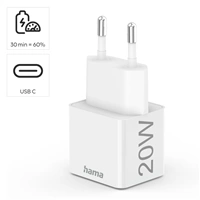 Hama rychl USB nabjeka, USB-C PD/QC 20 W