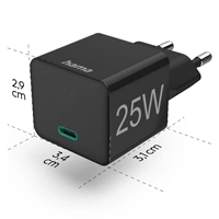 Hama rychl USB nabjeka, USB-C PD/QC 25 W