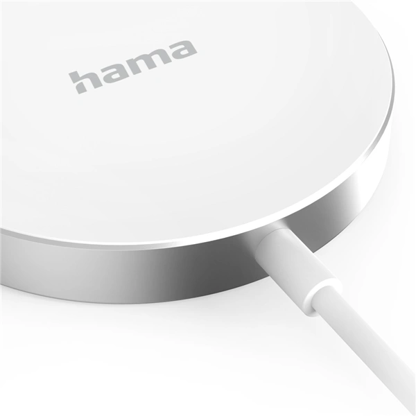 Hama bezdrátová nabíječka Qi MagCharge FC15, 15 W, MagSafe upevnění