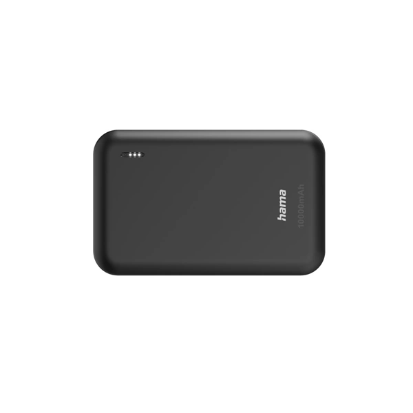 Hama Pocket 10, powerbanka 10000 mAh, 2,1 A, výstup: 2x USB-A