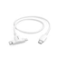 Hama USB-C kabel 2v1: USB-C + Lightning MFi, 1,5 m, bílý