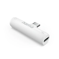 Hama audio adaptér USB-C na jack 3,5 mm, aktivní, USB-C napájení