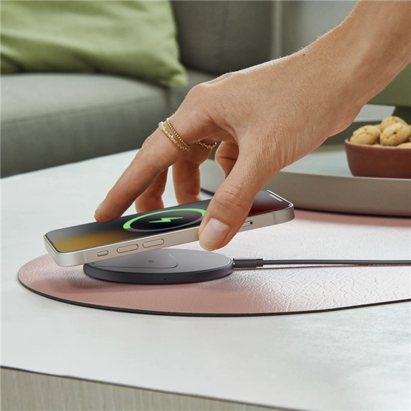 Hama bezdrátová nabíječka Qi 15 W, černá