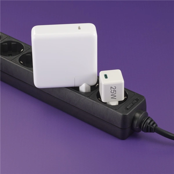 Hama rychlá USB nabíječka, USB-C PD/QC 25 W, super-mini