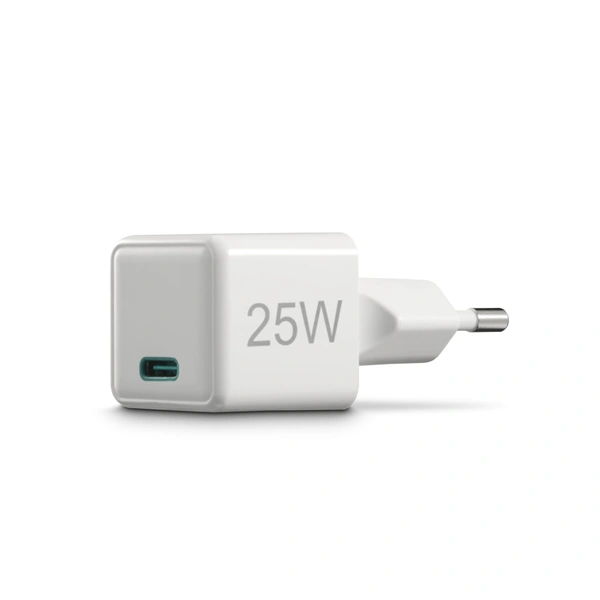Hama rychlá USB nabíječka, USB-C PD/QC 25 W, super-mini