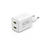 Hama rychlá USB nabíječka, 2x USB-C PD/QC, 40 W, super-mini