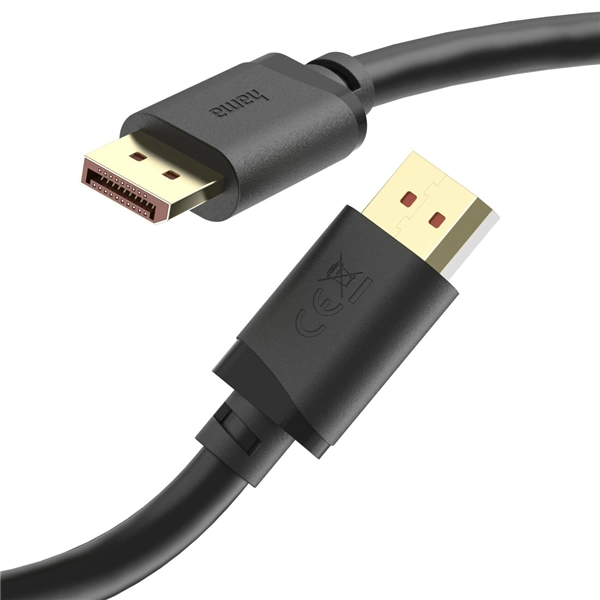 Hama DisplayPort 2.1 kabel UHD/16K, 80 Gb/s, 2 m