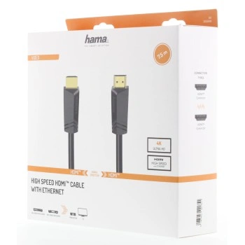 Hama HDMI kabel High Speed 4K 7,5 m