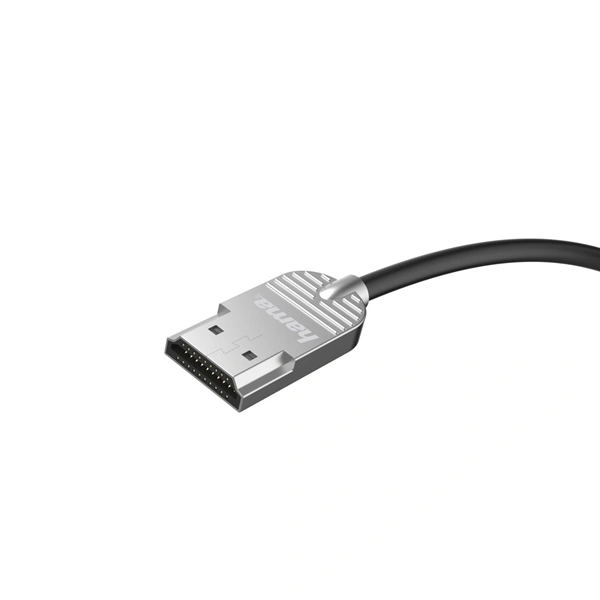 Hama HDMI kabel High Speed 4K 1 m, Ultra-Slim