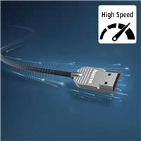 Hama HDMI kabel High Speed 4K 2 m, Ultra-Slim
