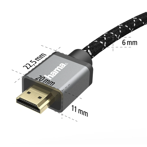 Hama HDMI kabel Ultra High Speed 8K 5 m, Prime Line