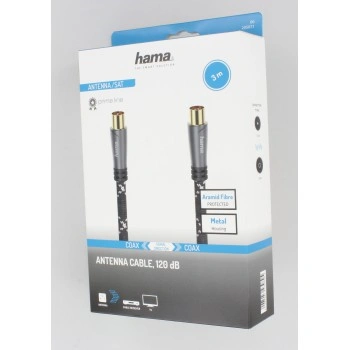 Hama anténní kabel 120 dB 3,0 m, Prime Line