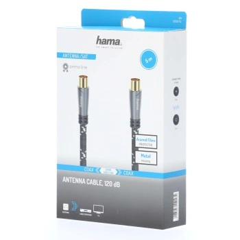 Hama anténní kabel 120 dB 5,0 m, Prime Line