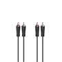 Hama audio kabel 2cinch 5 m stereo