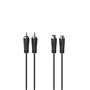 Hama prodlužovací audio kabel 2cinch 3 m stereo