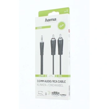 Hama audio kabel jack-2cinch, 1,5 m