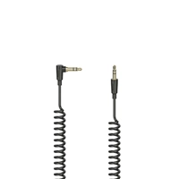 Hama audio kabel jack 3,5 mm, spirálový, 1,5 m