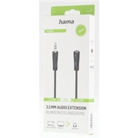 Hama prodluovac audio kabel jack 3,5 mm, 1,5 m