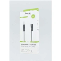 Hama prodluovac audio kabel jack 3,5 mm, 3 m