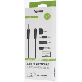 Hama audio jack propojovací set, 5dílný