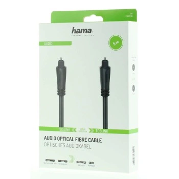 Hama optický audio kabel ODT Toslink 5,0 m (rozbalený)