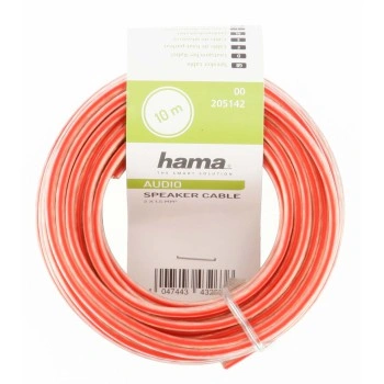 Hama reproduktorový kabel 2x 1,5 mm, 10 m, nebalený