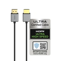 Hama HDMI kabel Ultra High Speed 8K 1,5 m, Ultra-Slim, blistr/displej