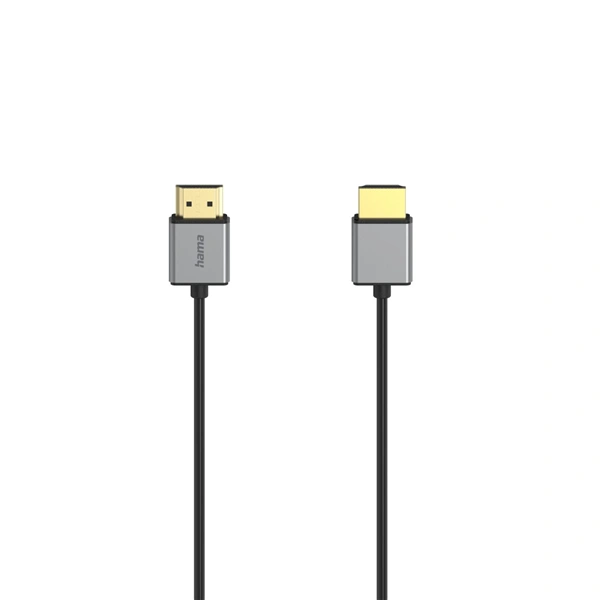 Hama HDMI kabel Ultra High Speed 8K 1,5 m, Ultra-Slim, displej 36 ks